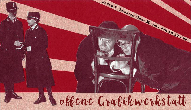 offene Grafikwerksatt